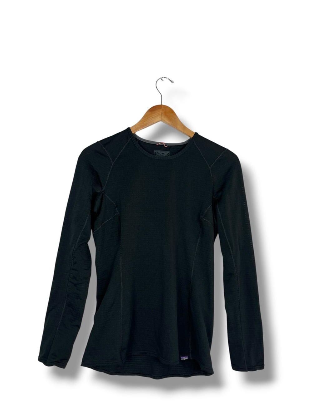 Patagonia Men's Capilene Midweight Baselayer Polartec Black S Hike Trail Ski